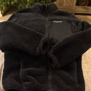 Columbia Black Sherpa Fleece Jacket